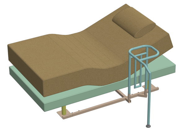 Bedside Transfer Rail (MF BTR -1 with Insert) - Image 4