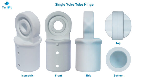 Tube Hinge for 19mm & 31.8 mm Tube (MF TH) - Image 2