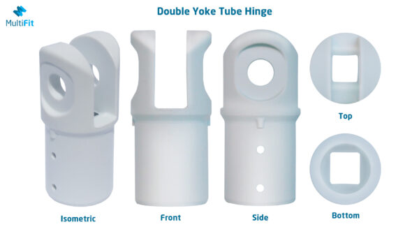 Tube Hinge for 19mm & 31.8 mm Tube (MF TH) - Image 3